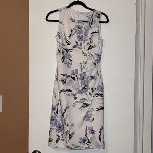 Calvin Klein Floral Sleeveless Dress